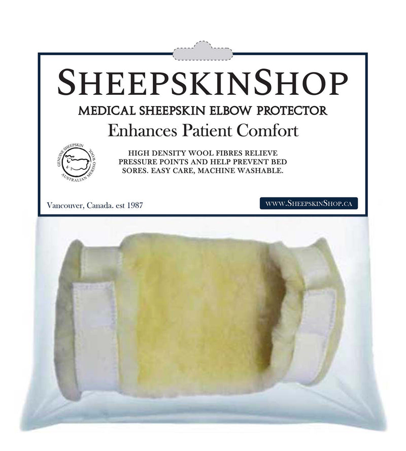 Sheepskin Elbow Protection Wrap